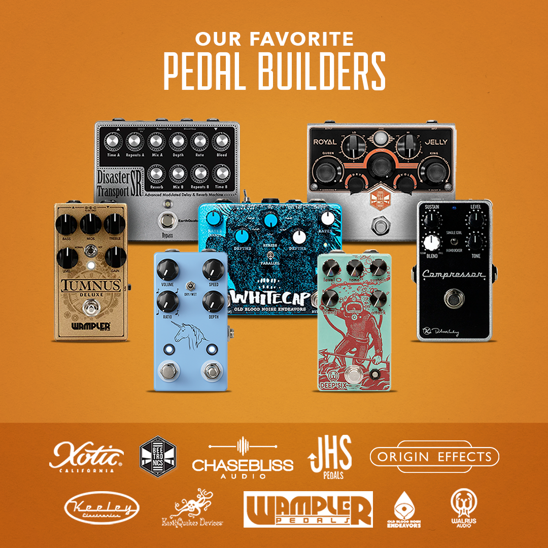 Rock Stock Our Favorite Pedal Builders