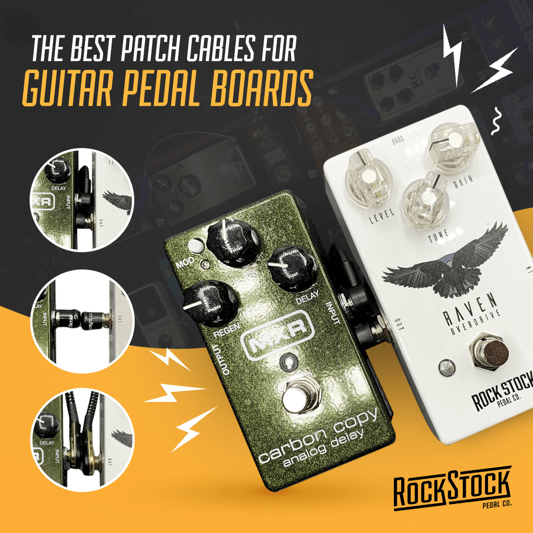 The Best Patch Cables For Guitar Pedal Boards rockstockpedals