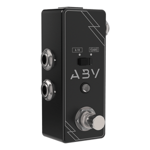 Rock Stock ABY Pedal – A/B switcher and signal splitter with true bypass for amp and instrument switching