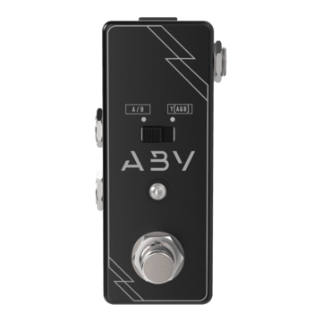 ABY pedal switcher by Rock stock pedals