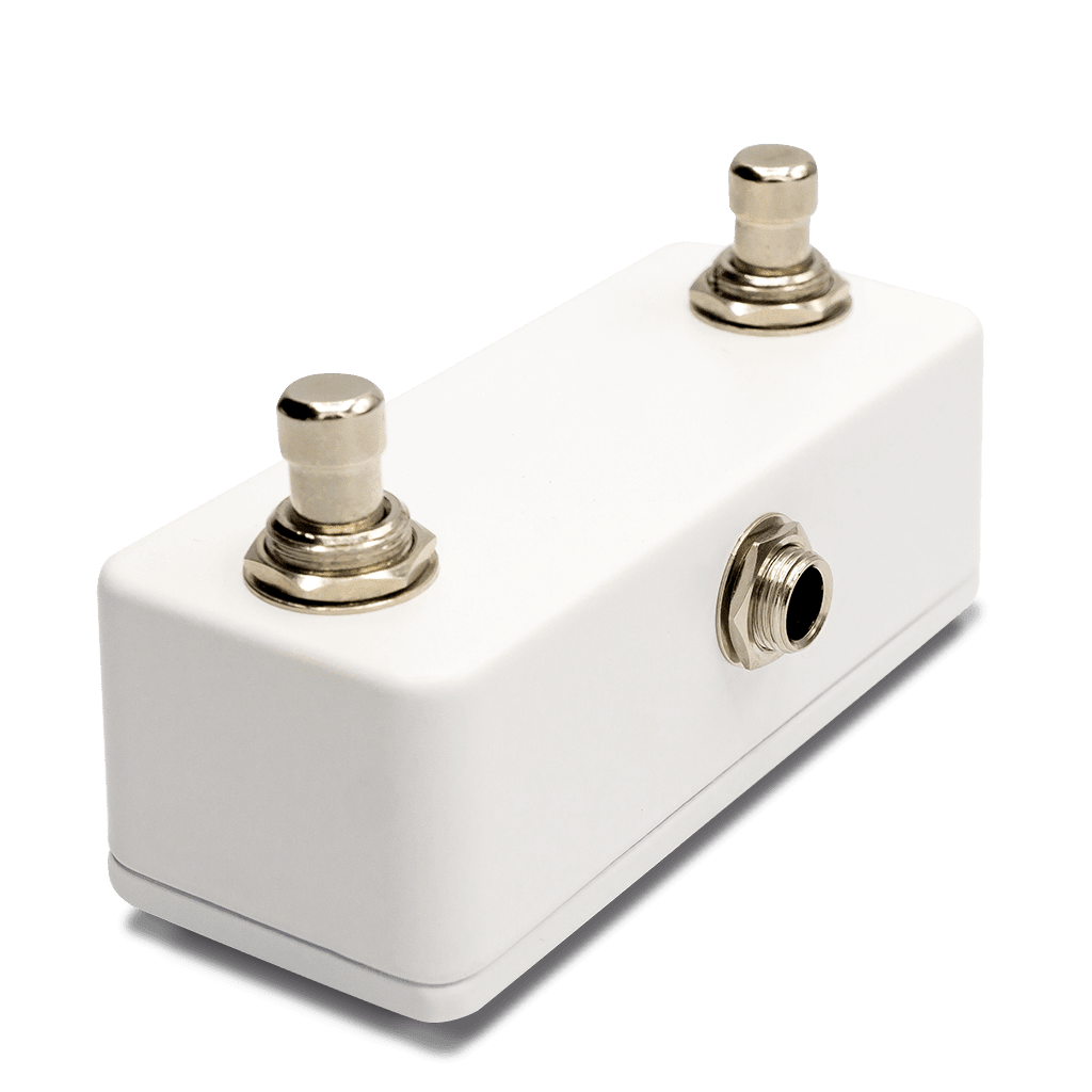 hx stomp switch pedal Rock Stock Dual Foot Switch Pedal - Versatile TRS Auxiliary Guitar Pedal - Expand Your Multi Effects Processor